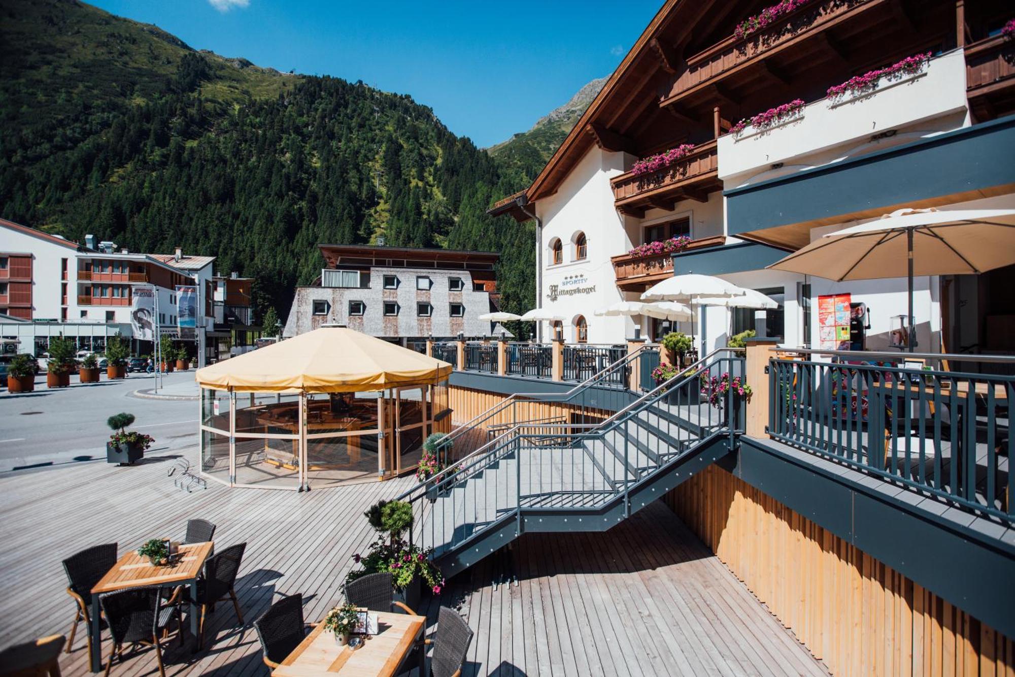 Hotel Mittagskogel Pitztal Sankt Leonhard im Pitztal Luaran gambar