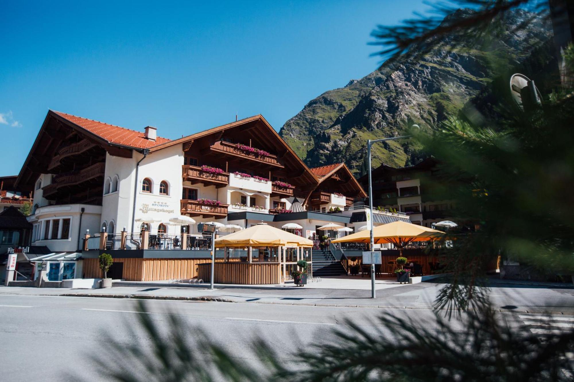 Hotel Mittagskogel Pitztal Sankt Leonhard im Pitztal Luaran gambar